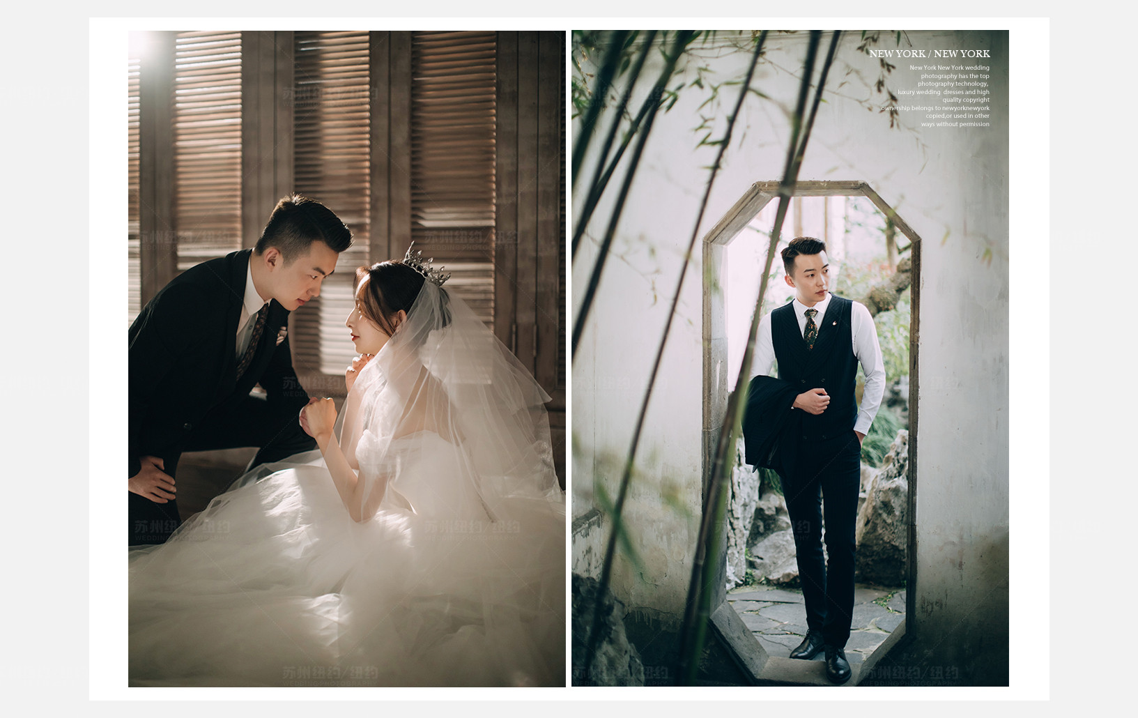 Mr.杨 & Ms.张（纽约纽约最新客照）婚纱摄影照