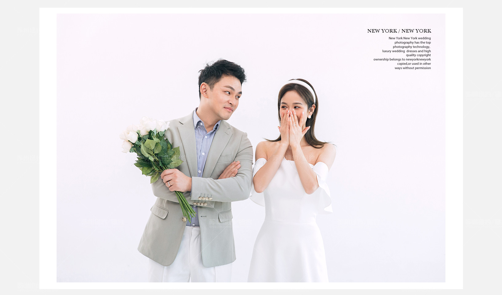 Mr.张 & Ms.张（纽约纽约最新客照）婚纱摄影照