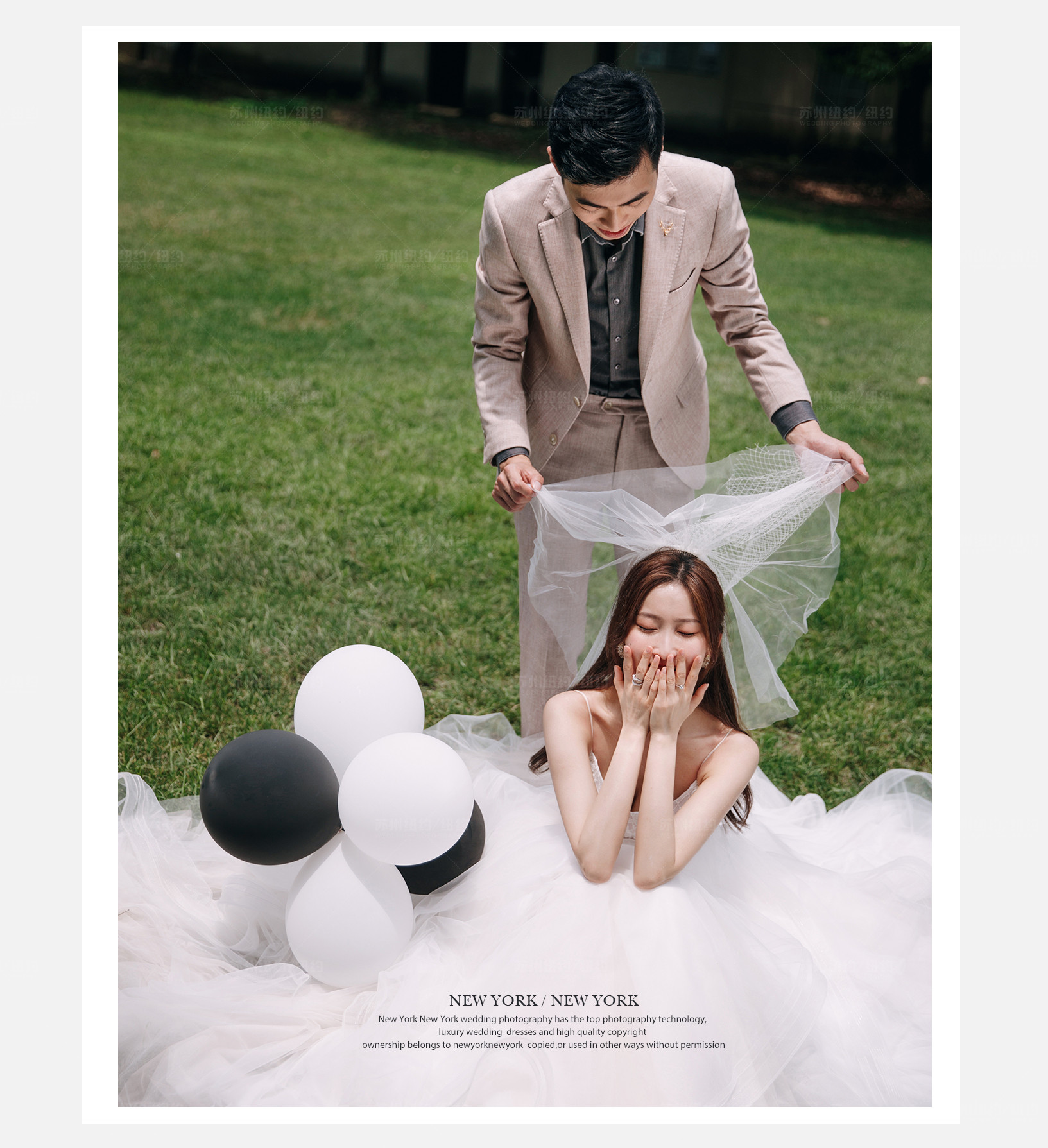 Mr.蒋 & Ms.刘（纽约纽约最新客照）婚纱摄影照