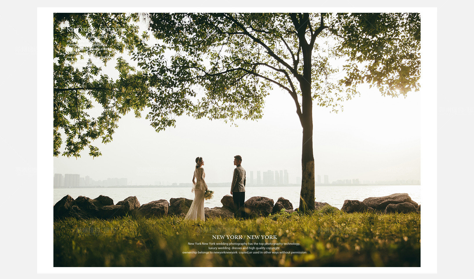 Mr.甄 & Ms.罗（纽约纽约最新客照）婚纱摄影照