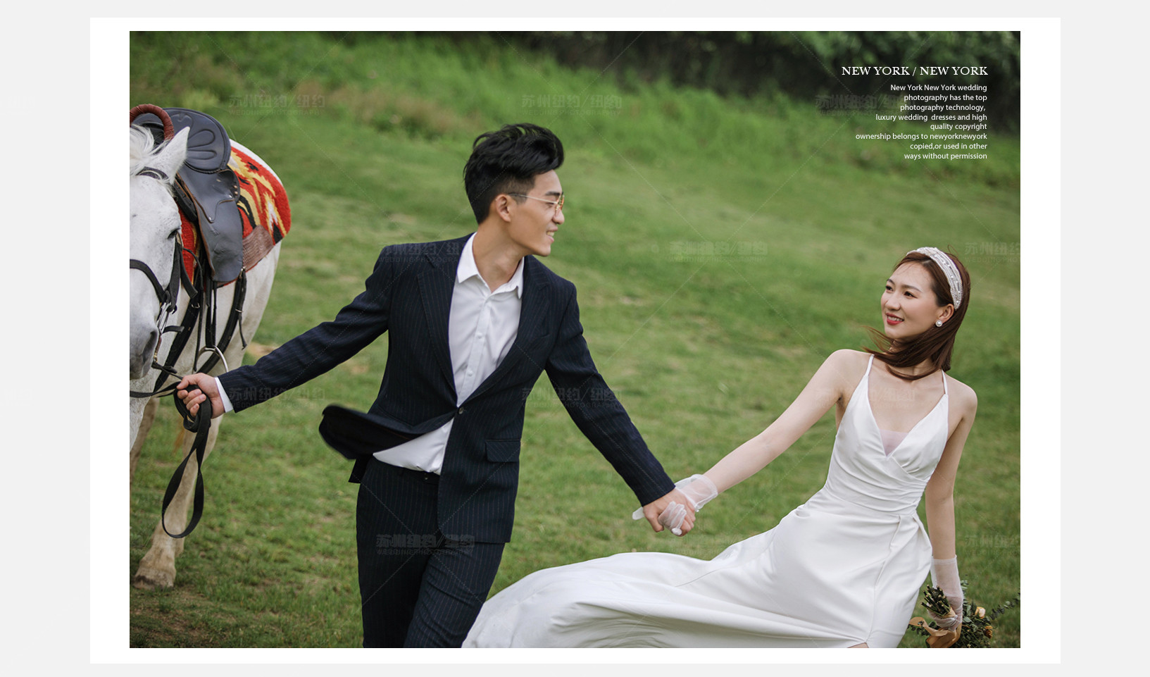 Mr.周 & Ms.黄（纽约纽约最新客照）婚纱摄影照