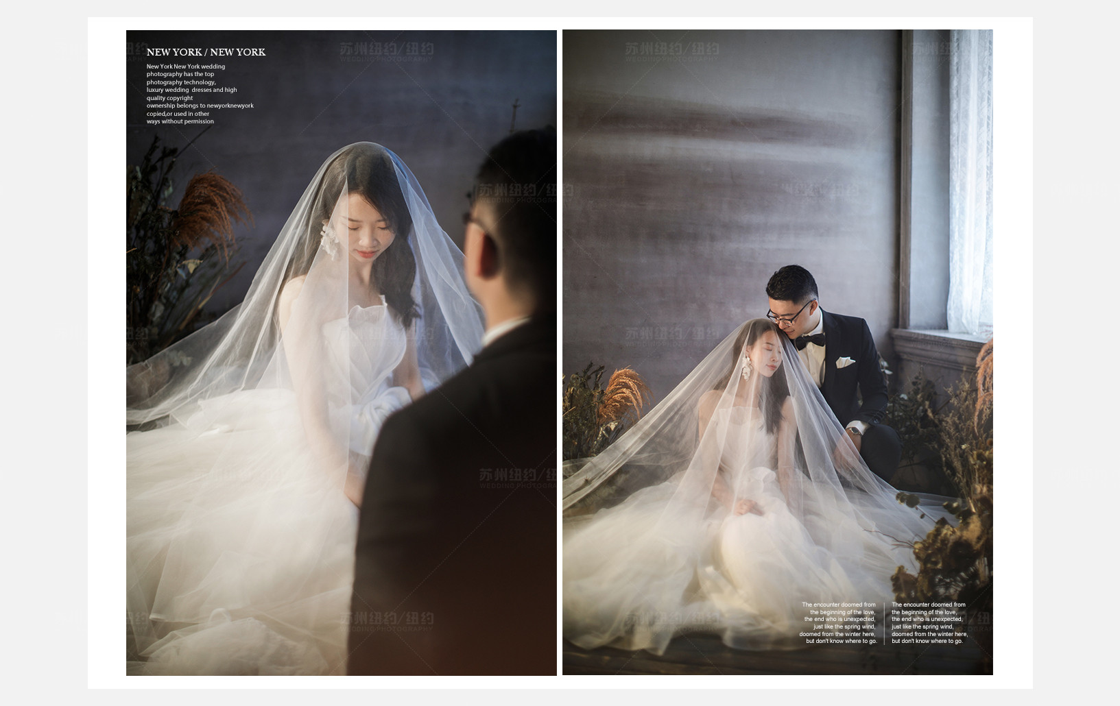 Mr.沈 & Ms.苏（纽约纽约最新客照）婚纱摄影照