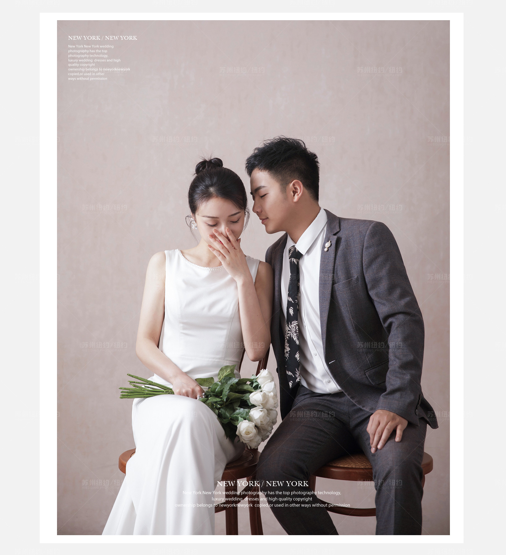 Mr.殷 & Ms.李（纽约纽约最新客照）婚纱摄影照