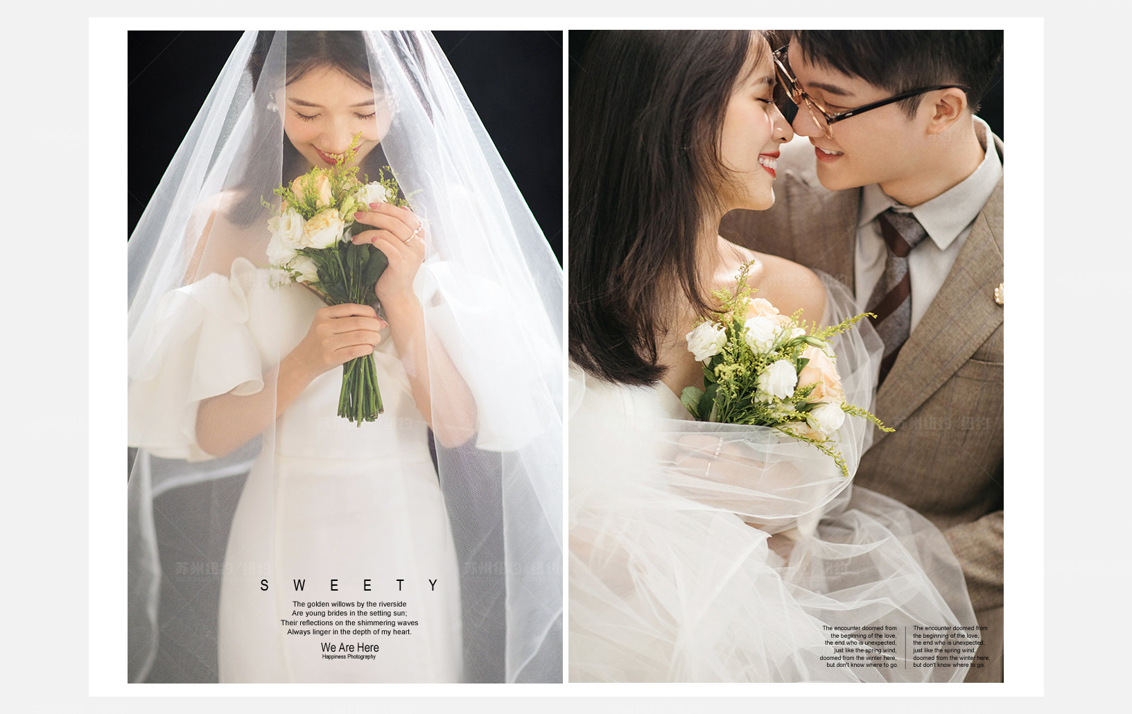 Mr.朱 & Ms.马（纽约纽约最新客照）婚纱摄影照