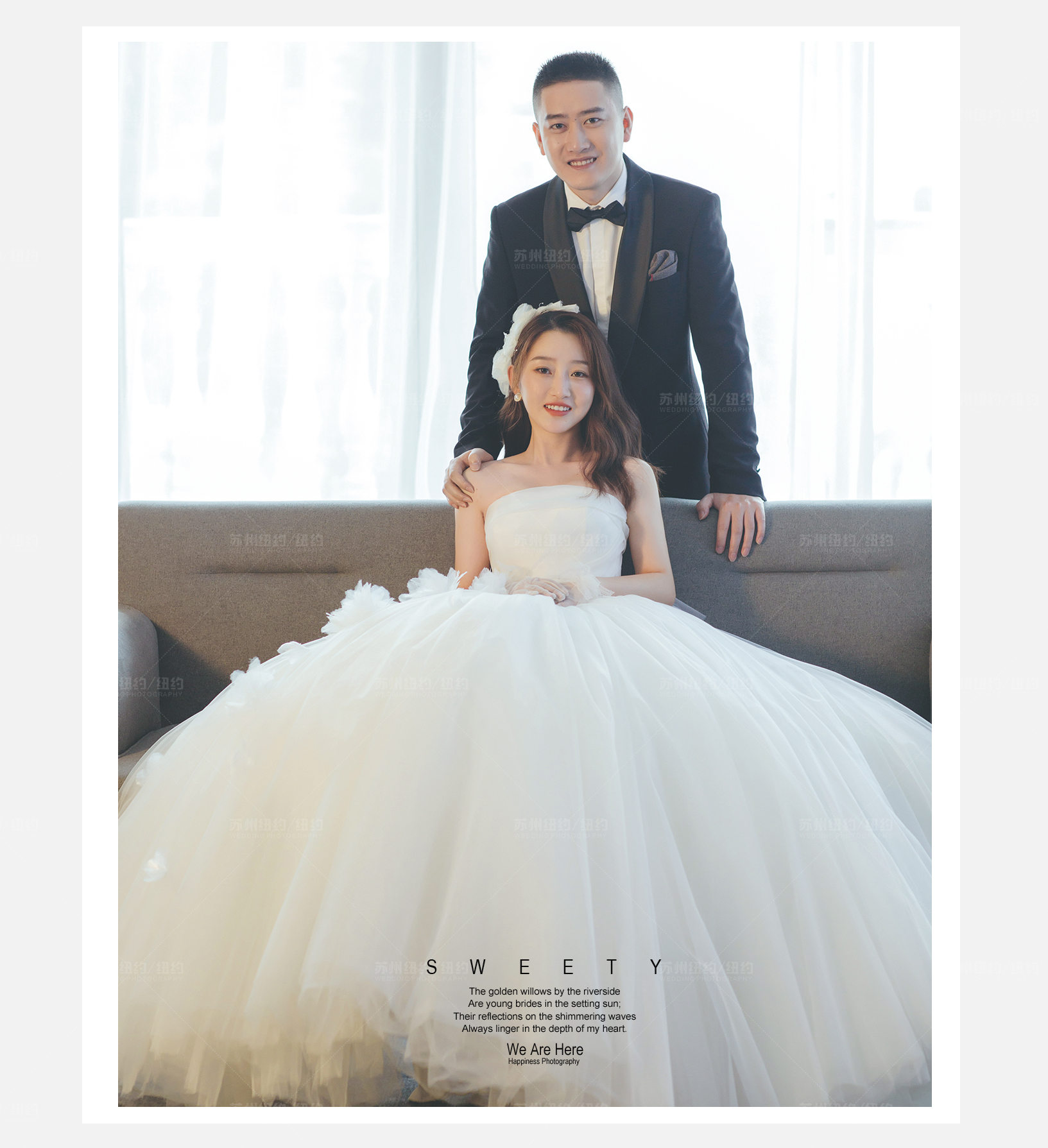 Mr.陆 & Ms.江（纽约纽约最新客照）婚纱摄影照