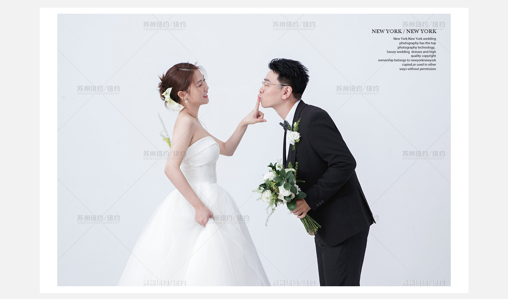 Mr.严 & Ms.钱（纽约纽约最新客照）婚纱摄影照