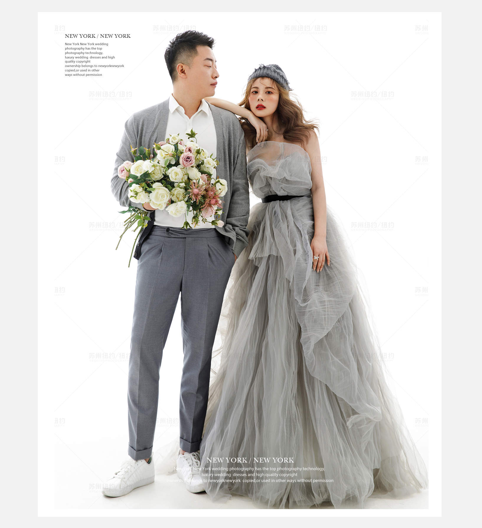 Mr.胡 & Ms.汪（纽约纽约最新客照）婚纱摄影照