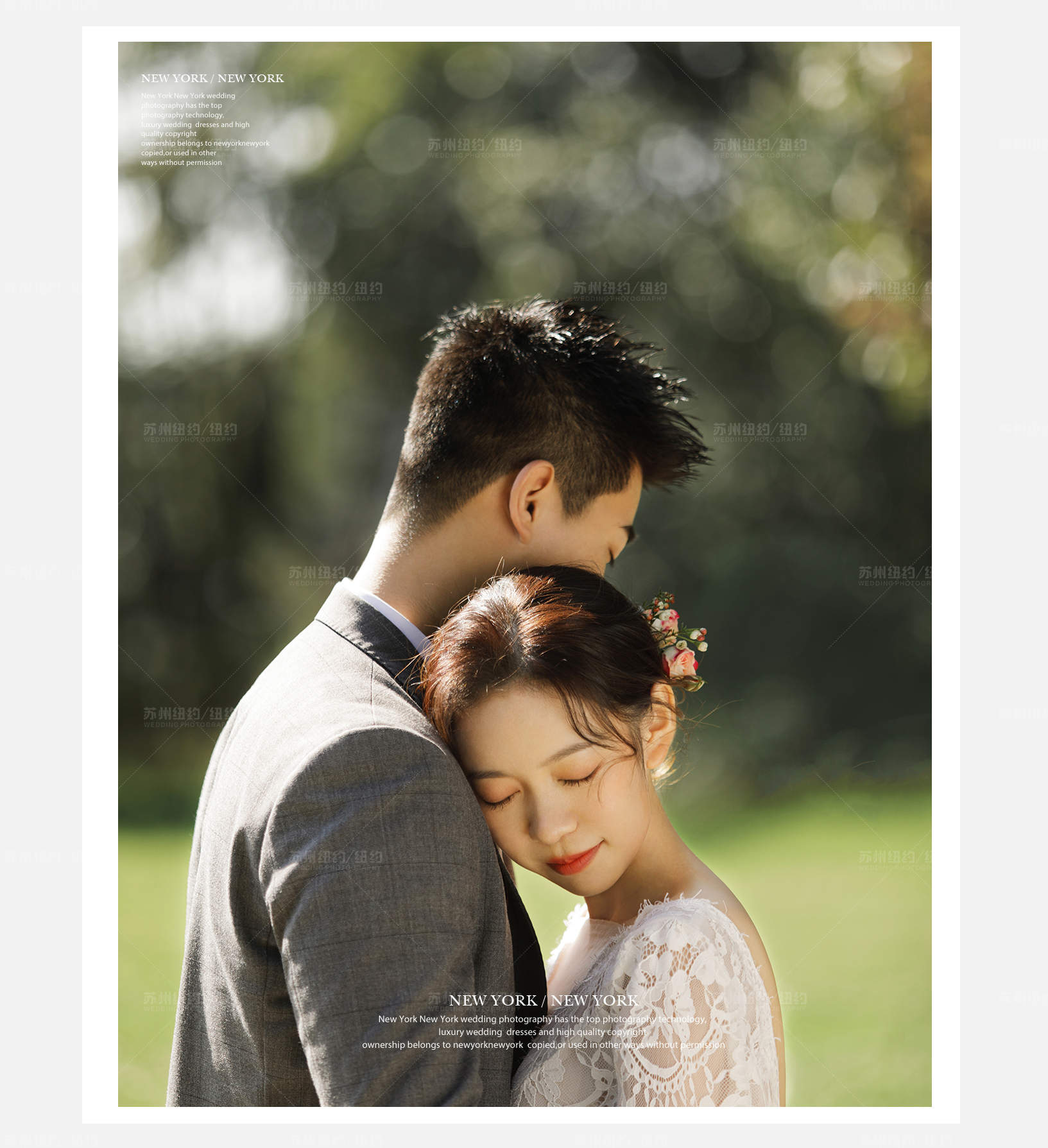 Mr.李 & Ms.江（纽约纽约最新客照）婚纱摄影照