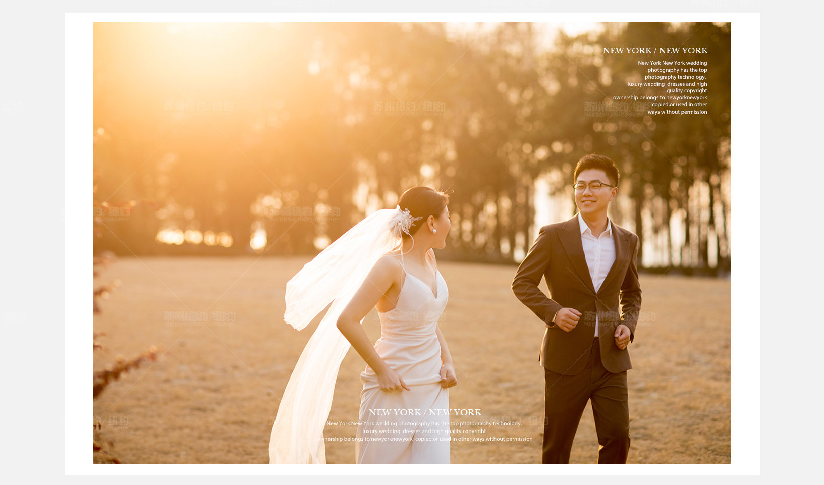 Mr.丁 & Ms.谢（纽约纽约最新客照）婚纱摄影照