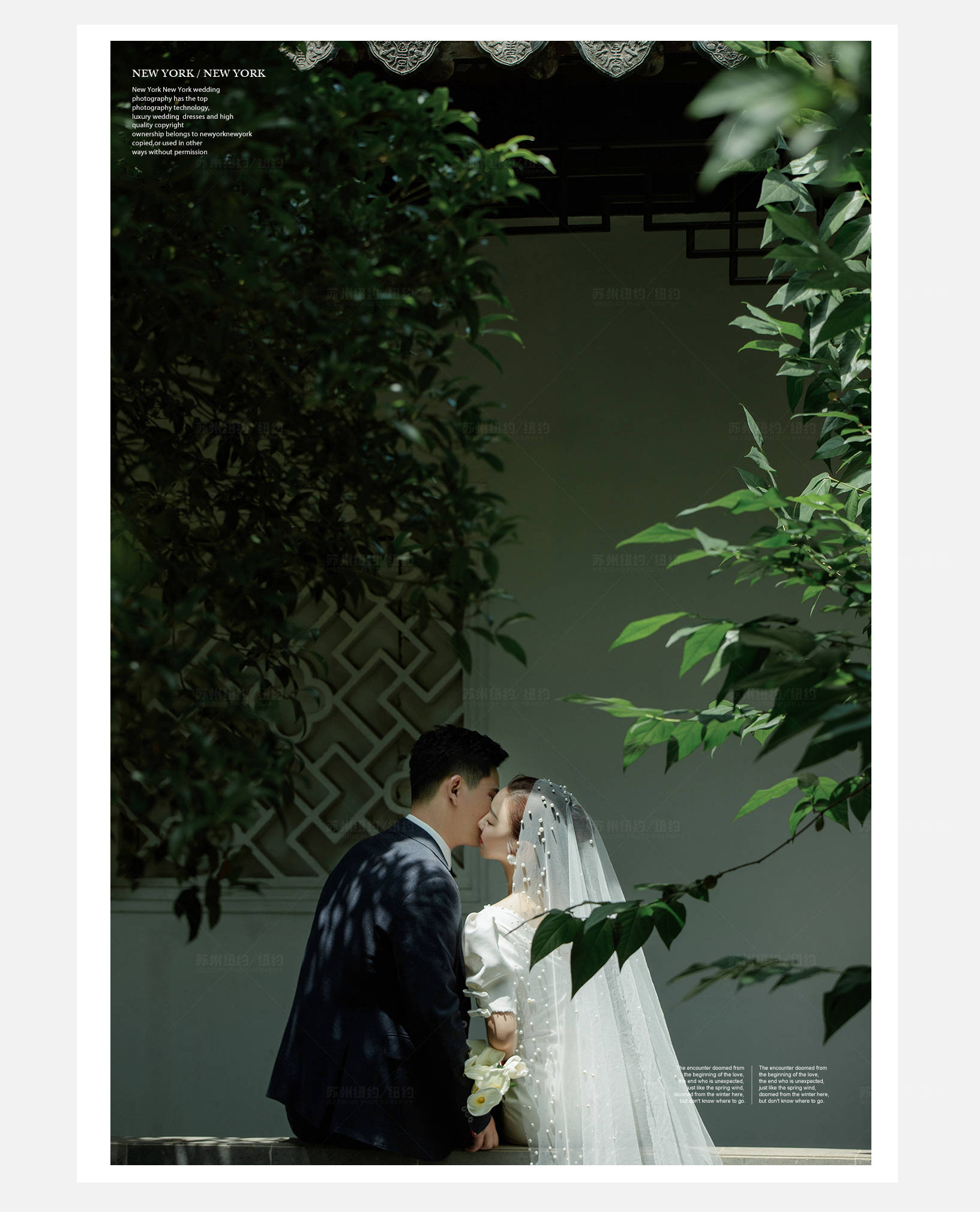 Mr.杨 & Ms.杨（纽约纽约最新客照）婚纱摄影照