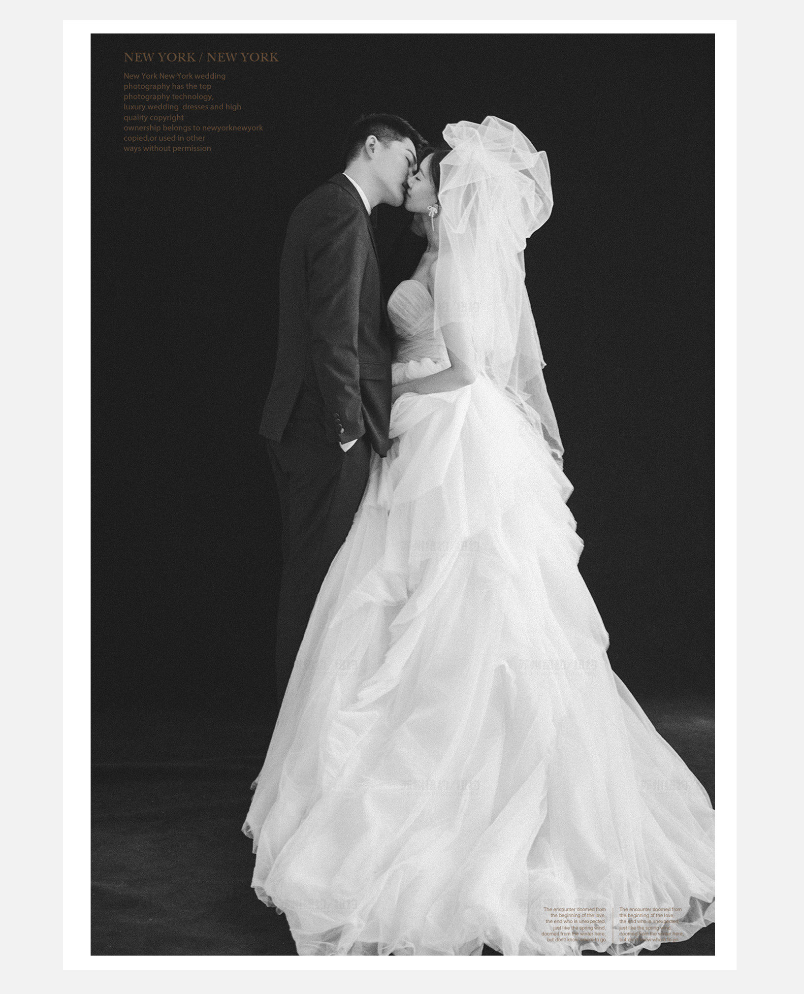 Mr.朱 & Ms.吕（纽约纽约最新客照）婚纱摄影照