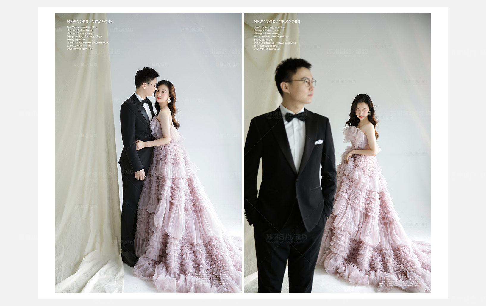 Mr.朱 & Ms.陈（纽约纽约最新客照）婚纱摄影照